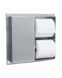 Bobrick Partition-mounted Multi-roll Toilet Tissue Dispenser