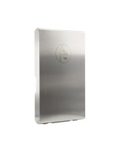 Vertical Stainless Steel Clad Baby Changing Table | Dolphin