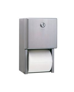 Bobrick Stainless Steel Classic Series Multi-Roll Toilet Tissue Dispense