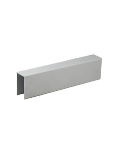 U-Channel Headrail - Satin Anodised Aluminium (4m)