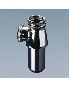 Wirquin 32mm (1.1/4") Chrome Plated Bottle Trap