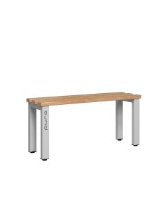 Freestanding Bench Seat with Beech Slats - 1000mm
