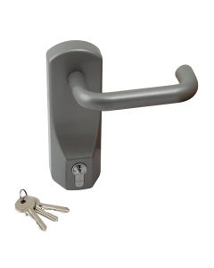 Outside Access Door Lock Device with Lever
