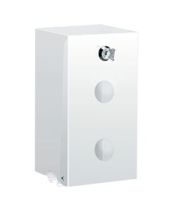 Delabie Dual Stainless Steel Toilet Roll Dispenser 