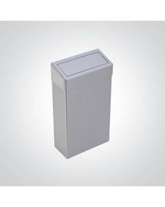Satin Dolphin Stainless Steel Bin, 30L