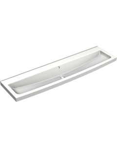 KWC DVS 3 Users Miranit Wash Trough with Tap Ledge