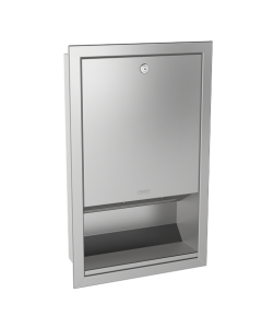 KWC DVS Stainless Steel Recessed Paper Towel Dispenser