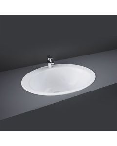 RAK-Jessica 53cm Over Counter Wash Basin 1 Taphole | RAK Ceramics