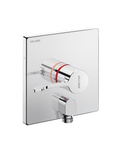 Delabie Recessed Thermostatic Sequential Shower Mixer With Elbow Outlet