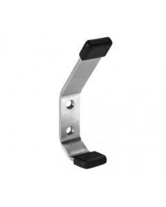 Hat and Coat Hook -Satin or  Polished Stainless Steel 