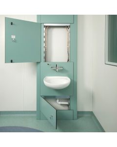 Healthcare Twyford Clinical Wash Basin Duct Module SGL