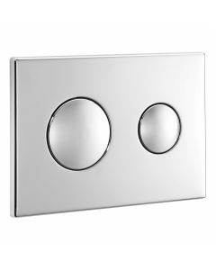 Ideal Standard Unbranded Contemporary Dual Flush Plate for Conceala 2 Cistern - Chrome