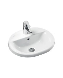 Ideal Standard Concept Oval Countertop Washbasin with One Taphole (48/55cm)