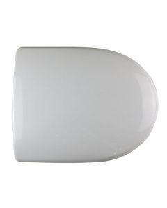 Twyford Galerie White Soft Close Toilet Seat & Cover with Top Fix Hinges for Wall Hung Toilet