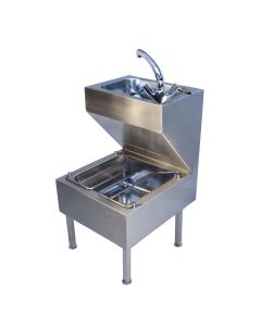 Pland Stainless Steel Samoa Janitorial Unit | Commercial Washrooms