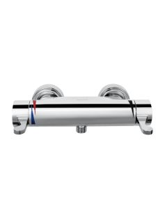 Bristan OPAC Thermostatic Exposed Bar Shower Valve with Chrome Levers and Isolation