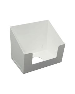 White 5 Ltr Bottle Holder - Plastic | Commercial Washrooms