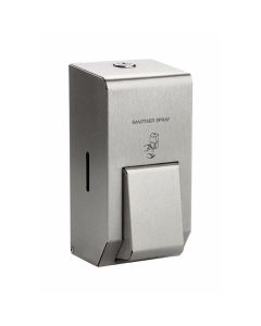 Brushed Stainless Steel 400ml Soap Dispenser - Brushed Stainless Steel | Commercial Washrooms