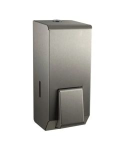 Stainless Steel 900ml Dispenser - Brushed Stainless Steel, Sanitiser Spray | Commercial Washrooms