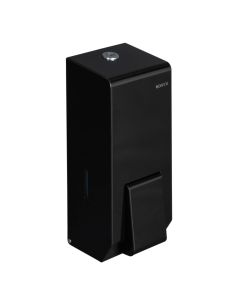 Black Onyx 900ml Metal Soap Dispenser | Commercial Washrooms