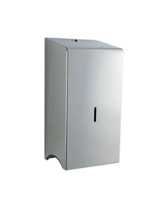Polished Stainless 2 Roll Corematic Dispenser | Commercial Washrooms