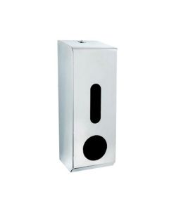 Polished Stainless Standard 3 Roll Dispenser | Commercial Washrooms