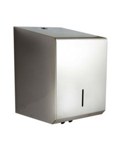 Polished Stainless Centrefeed Paper Towel Dispenser | Commercial Washrooms