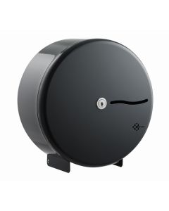 Graphite Grey Stainless Steel Jumbo Toilet Roll Dispenser | Commercial Washrooms