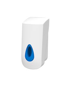 Modular 900ml Refillable Plastic White Soap Dispenser | Commercial Washrooms