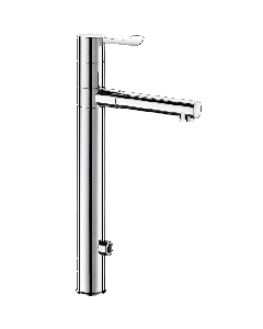 Delabie TEMPOMATIC MIX Senor Mixer Tap with 300mm Removable BIOCLIP Spout | Commercial washrooms