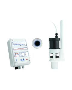 KWC DVS Standard Toilet Flushvalve Kit with 50mm Chrome Bezel 