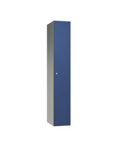 One Door Supreme Wet Area Locker with Blue SGL Laminate Door