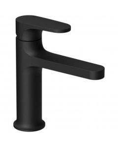 RAK Portofino Standard Basin Mixer Tap - Matt Black - 171mm
