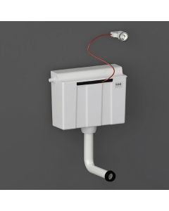 RAK-Ecofix Concealed Furniture Cistern with Cable Operated Push Button - Side Inlet | Commercial Washrooms