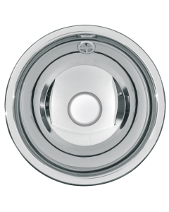 KWC DVS RONDO Stainless Steel Inset Vanity Basin