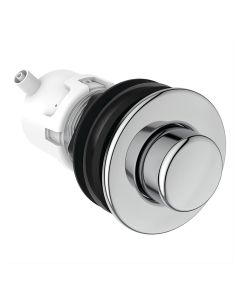 Armitage Shanks Contemporary Single Flush Pneumatic Palm Push Button - Chrome