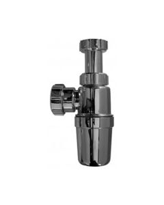 Chrome plated bottle trap | Commercial Washrooms