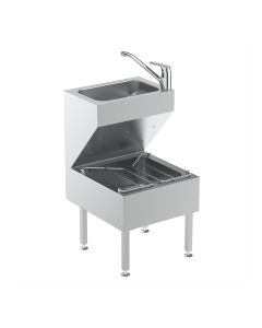Armitage Shanks Janitorial Sink Stainless Steel Unit with Mixer