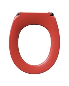 Red Armitage Shanks Contour 21 Toilet Seat For 305mm High Pan (No Cover)