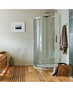 Scudo S6 Glass Shower Single Door Quadrant