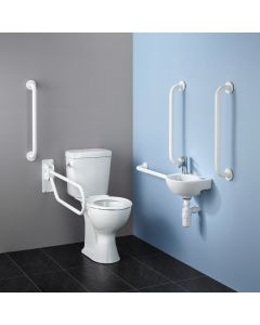 Armitage Shanks Monaco2 Close Coupled Doc M Pack with White Rails | Armitage Shanks