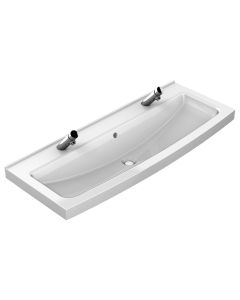 KWC DVS 2 Users Miranit Wash Trough with Tap Ledge 