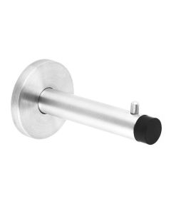 Cylindrical Coat Hook (90mm) - Satin Stainless Steel
