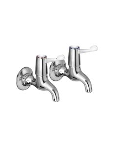 Bristan Wall Mounted Bib Taps with (76mm) Levers