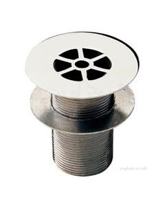 Wirquin 1 1/2" Long Grid Basin Waste - Unslotted for Basins with no Overflow