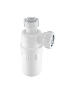 1 1/2 BSP white plastic bottle trap | Pland