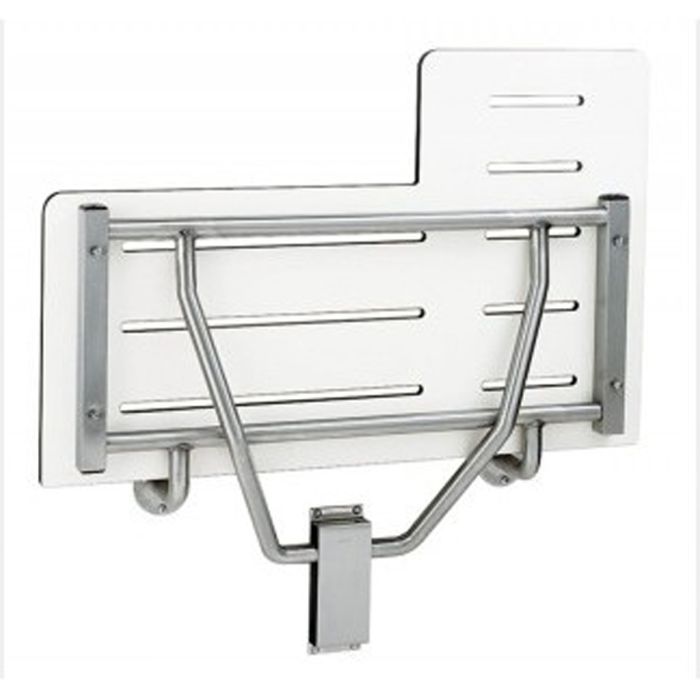 Retractable shower seat outlet