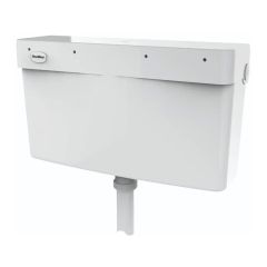 Thomas Dudley Mirage Automatic Concealed Urinal Cistern, White