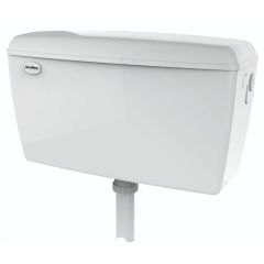 Dudley D Auto Urinal Cistern, Black or White
