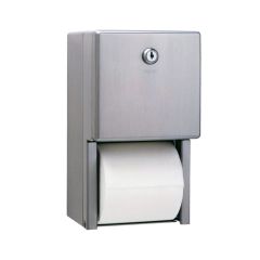 Bobrick Stainless Steel Classic Series Multi-Roll Toilet Tissue Dispenser